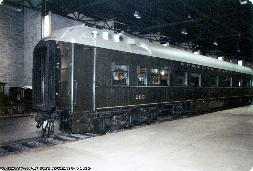 Western Maryland Business Car 203